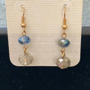 Iridescent Bead Earrings